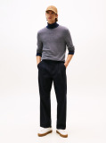 Multi Pima Cotton Roll Neck Sweater  Men