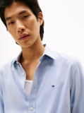 Blue Performance Slim Fit Pique Oxford Shirt  Men