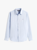 Blue Performance Slim Fit Pique Oxford Shirt  Men
