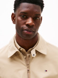 Khaki Packable Water Repellent Zip-Thru Ivy Jacket  Men