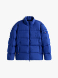 Blue Water Repellent Down Puffer Jacket  Men