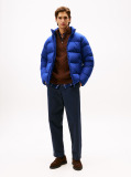 Blue Water Repellent Down Puffer Jacket  Men