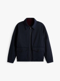 Red Corduroy Reversible Ivy Jacket  Men