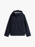 Blue Tech Waterproof Ripstop Packable Jacket  Men