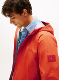 Orange Tech Waterproof Ripstop Packable Jacket  Men