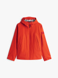 Orange Tech Waterproof Ripstop Packable Jacket  Men