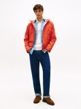 Orange Tech Waterproof Ripstop Packable Jacket  Men