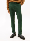 Green Harlem Tapered Leg Twill Chinos  Men