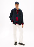 Blue Smart Casual Wool Blend Shirt Jacket  Men