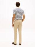 Beige Smart Casual Denton Straight Chinos  Men