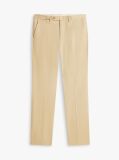 Beige Smart Casual Denton Straight Chinos  Men