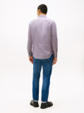 Multi Smart Casual Slim Fit Check Dobby Shirt  Men