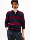 Multi Smart Casual Μπλούζα Rugby Από Κασμίρ  Άνδρες