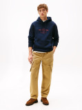 Μπλε Hoodie Με Σχέδιο  Άνδρες