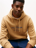 Καφέ Hoodie Με Σχέδιο  Άνδρες