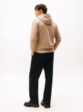 Μπεζ Hoody Με Σημαία Και Κορδόνι  Άνδρες