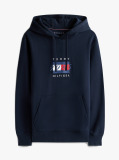 Μπλε Hoody Με Σημαία Και Κορδόνι  Άνδρες