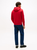 Red Flag Graphic Drawstring Hoody  Men