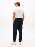 Blue Performance Logo Cuffed Joggers  Men