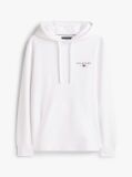 White Tommy Logo Hoody  Men