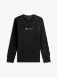 Μαύρο T-Shirt Μακρυμάνικο Με Λογότυπο  Άνδρες