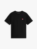 Μαύρο Άνετο T-Shirt Με Tonal Λογότυπο  Άνδρες