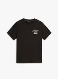 Μαύρο T-Shirt Με Λογότυπο Και Στρογγυλή Λαιμόκοψη  Άνδρες