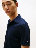 Blue Regular Fit Concealed Placket Polo Shirt  Men