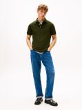 Green Regular Fit Concealed Placket Polo Shirt  Men