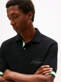 Black Hidden Classic Fit Polo Shirt  Men