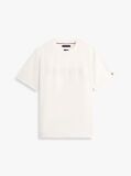 Beige Logo Embroidery Relaxed Crew Neck T-Shirt  Men