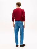 Blue Denton Straight Leg Jeans  Men