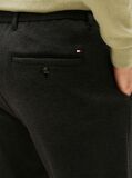 Grey Harlem Interlock Knit Pique Tapered Leg Trousers  Men