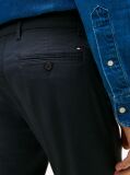 Blue Bleecker Textured Print Slim Trousers  Men