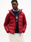 Red Water Repellent Thermal Ripstop Padded Jacket  Men