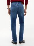 Blue Denton Whiskered Slim Straight Leg Jeans  Men
