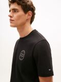 Black Logo Crew Neck T-Shirt  Men