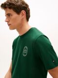 Green Logo Crew Neck T-Shirt  Men