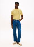 Yellow Logo Crew Neck T-Shirt  Men