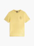 Yellow Logo Crew Neck T-Shirt  Men