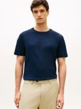 Μπλε T-Shirt Με Tonal Λογότυπο  Άνδρες