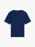 Μπλε T-Shirt Με Tonal Λογότυπο  Άνδρες