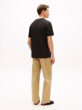 Black Logo Graphic Crew Neck T-Shirt  Men