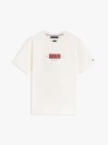 Μπεζ T-Shirt Με Heritage Λογότυπο Και Κλασική Λαιμόκοψη  Άνδρες