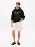 Μαύρο Hoody Με Λογότυπο  Άνδρες