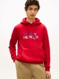 Red Logo Graphic Hoody  Men