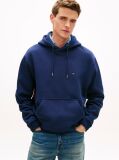 Blue Relaxed Back Flag Terry Hoody  Men