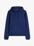 Blue Relaxed Back Flag Terry Hoody  Men