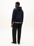 Blue Logo Graphic Hoody  Men