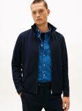 Blue Performance Smart Casual Zip-Thru Jumper  Men